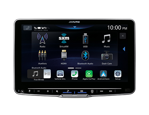 Alpine ILX-F509 Halo9 Digital Multimedia Receiver with 9-inch HD Display and Hi-Res Audio Playback