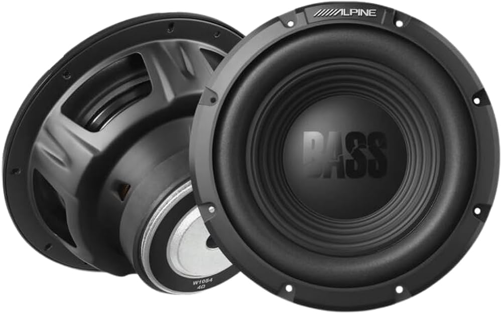 Alpine W10S4 10” Subwoofer | 4 Ohm