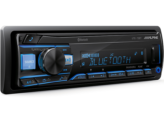 Alpine UTE-73BT Advanced Bluetooth Multimedia Receiver
