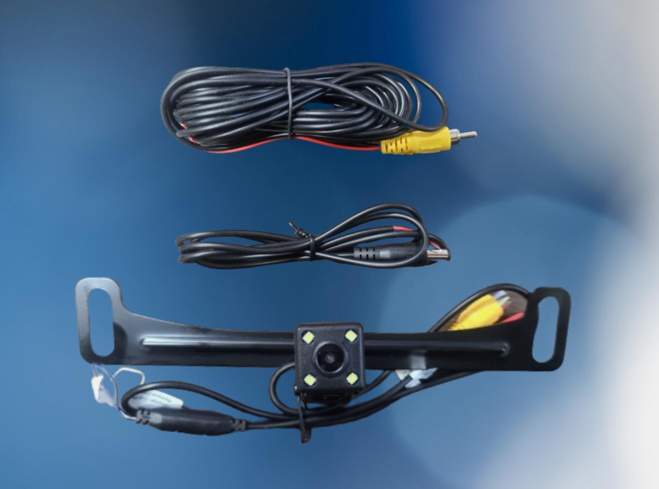 Planet Audio PCAM40B - Rear View License Plate Mount Camera