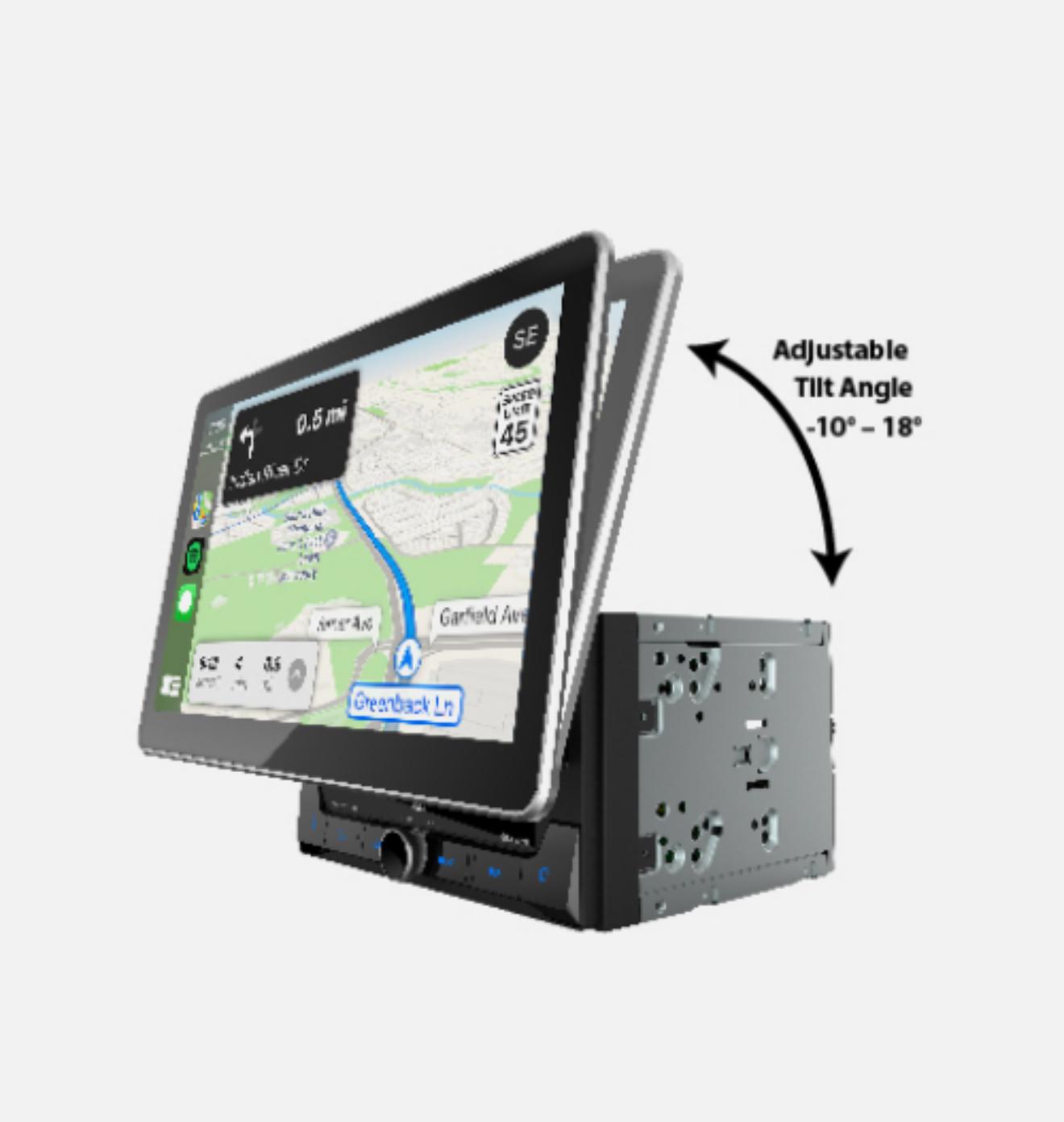 Car Dual DMCPA11BT - 10.1" Media Car Receiver