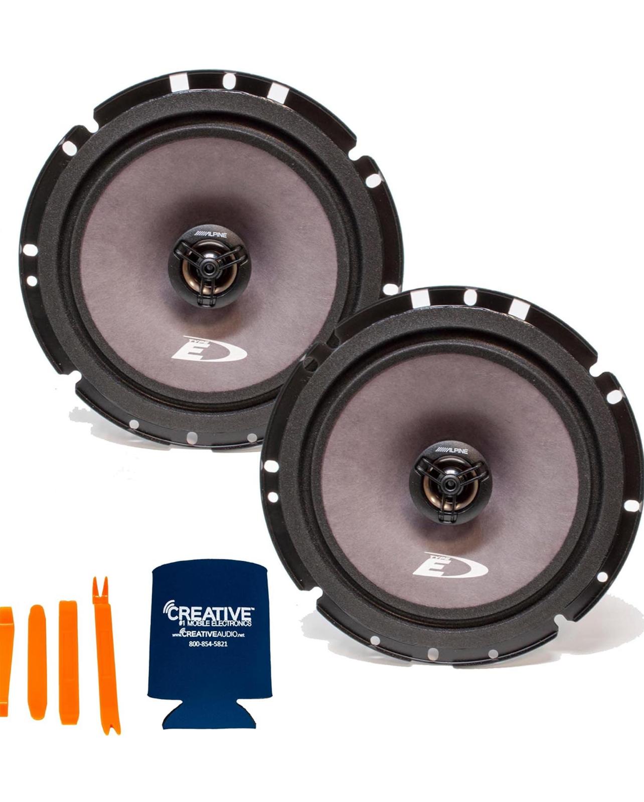 Alpine SXE-1726S 6 1/2" 2 Way Coaxial Speakers (Pair)