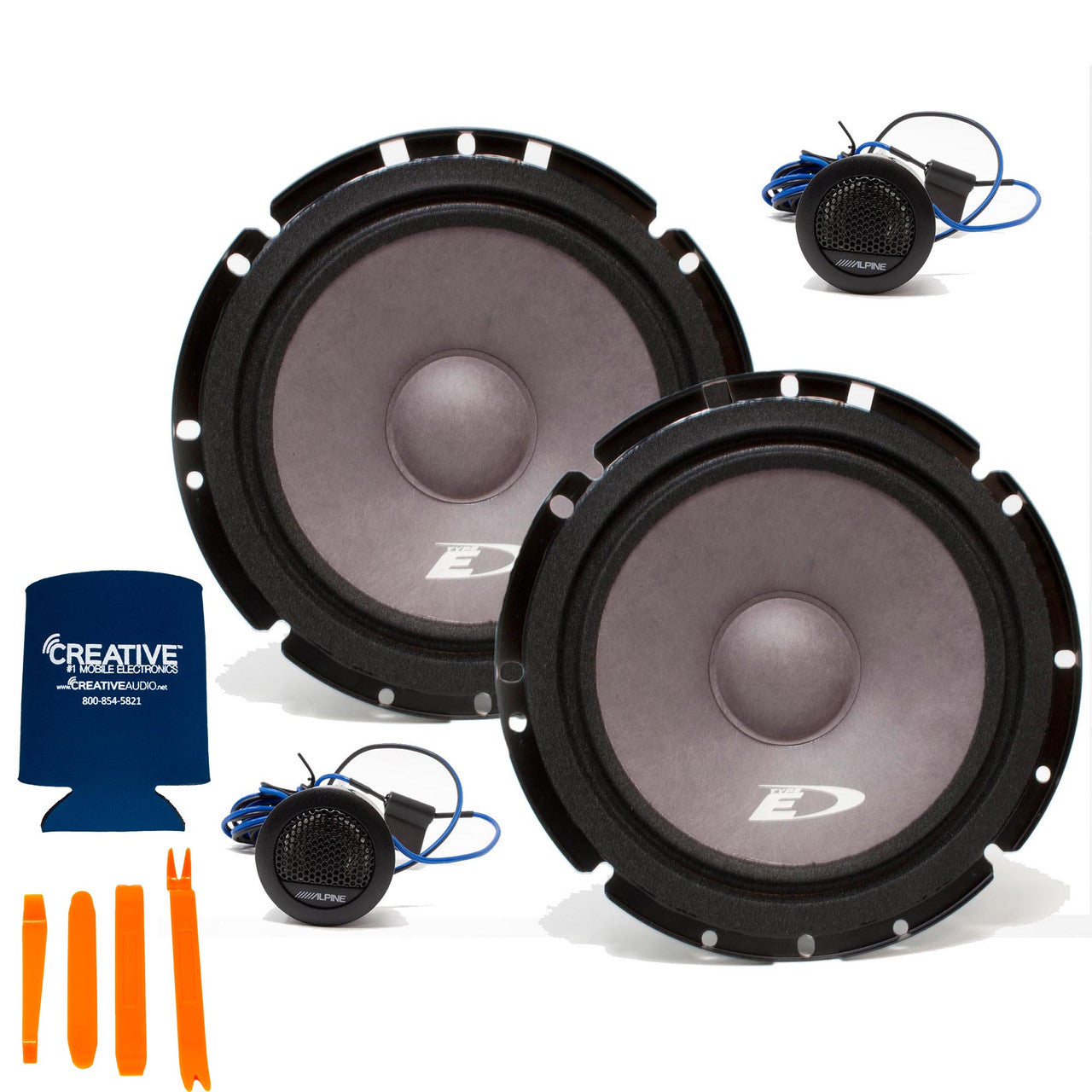 Alpine SXE-1751S 2-Way Component Speakers