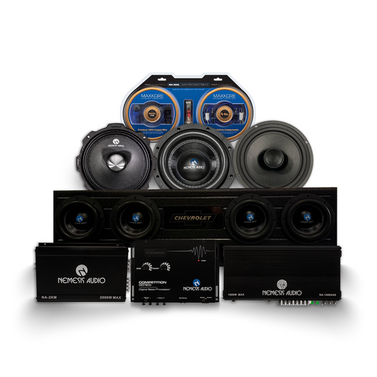 Full Audio System - Nemesis (Ford 2009 / Chevy 2007 / Dodge new body style 2019 TRUCKS Only)