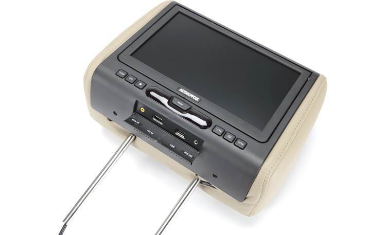 Reposacabezas de repuesto universal NESA NPM-993 precargado con LCD de 9" y entrada A/V