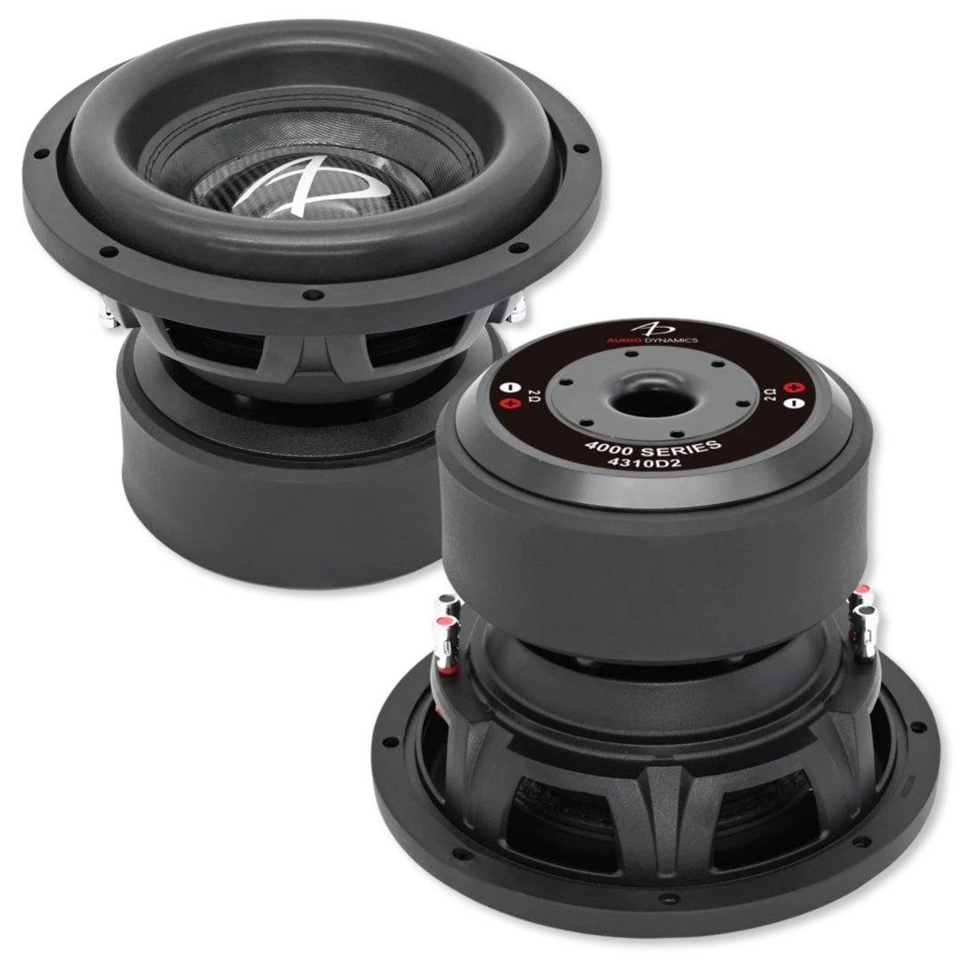 Subwoofer Audio Dynamics AD4310D2 de 10 pulgadas