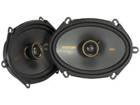 KICKER KSC680 | Altavoces coaxiales de 6x8"