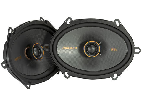 KICKER KSC680 | Altavoces coaxiales de 6x8"
