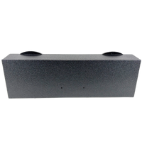 Kuztom Boxes Panel de revestimiento universal para altavoces 2x8"