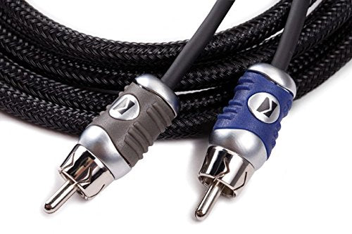Kicker 46QI26 Cable de señal de 2 canales y 6 metros