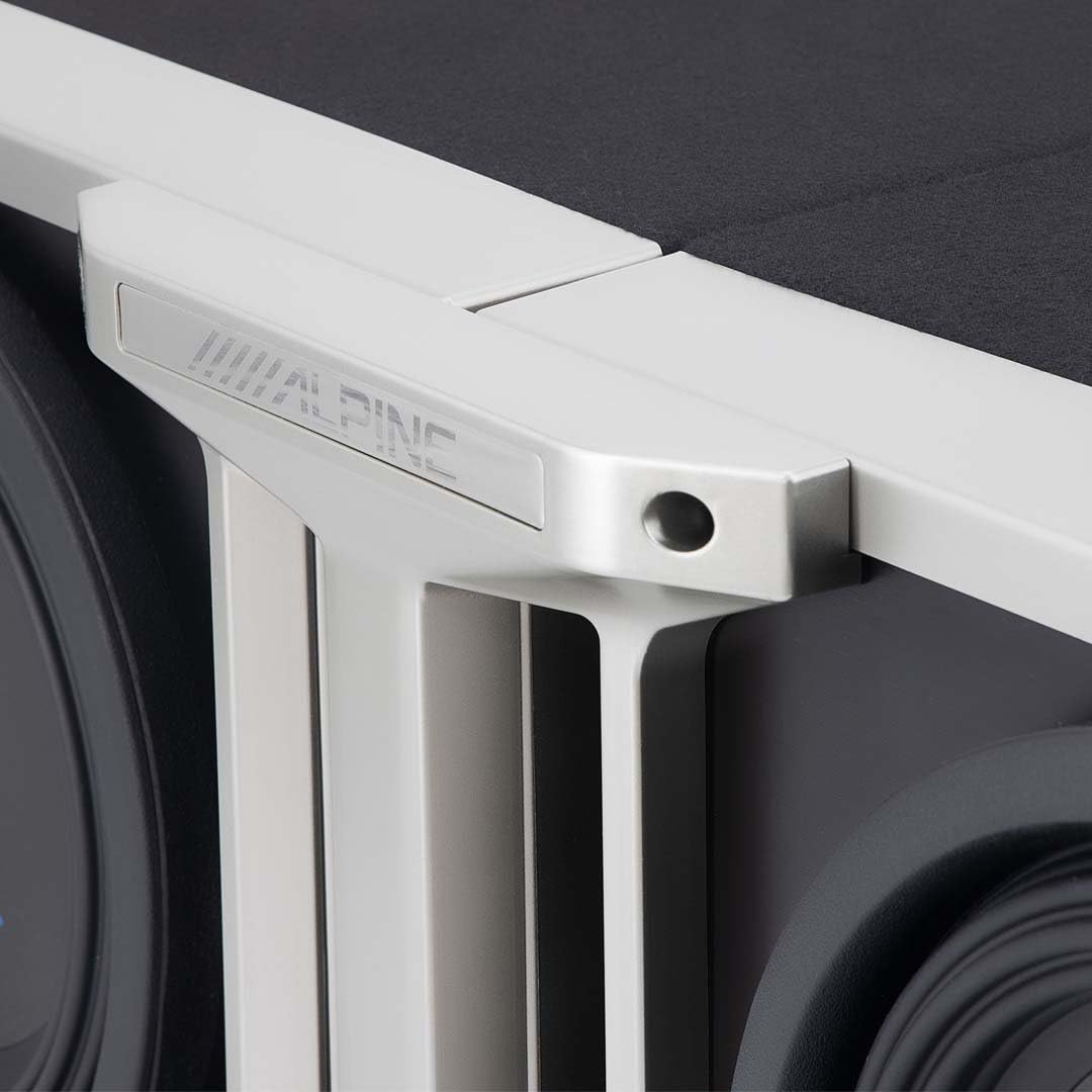 Alpine KTX-H10 | Linking Kit for Dual 10" Alpine Halo Preloaded Subwoofer Enclosures with ProLink