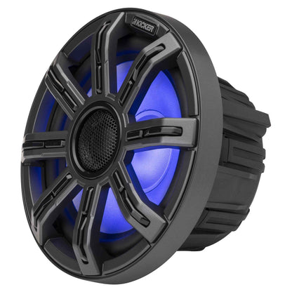 Kicker MSC8 | 2-way 8" marine speakers with RGBW LED lighting
