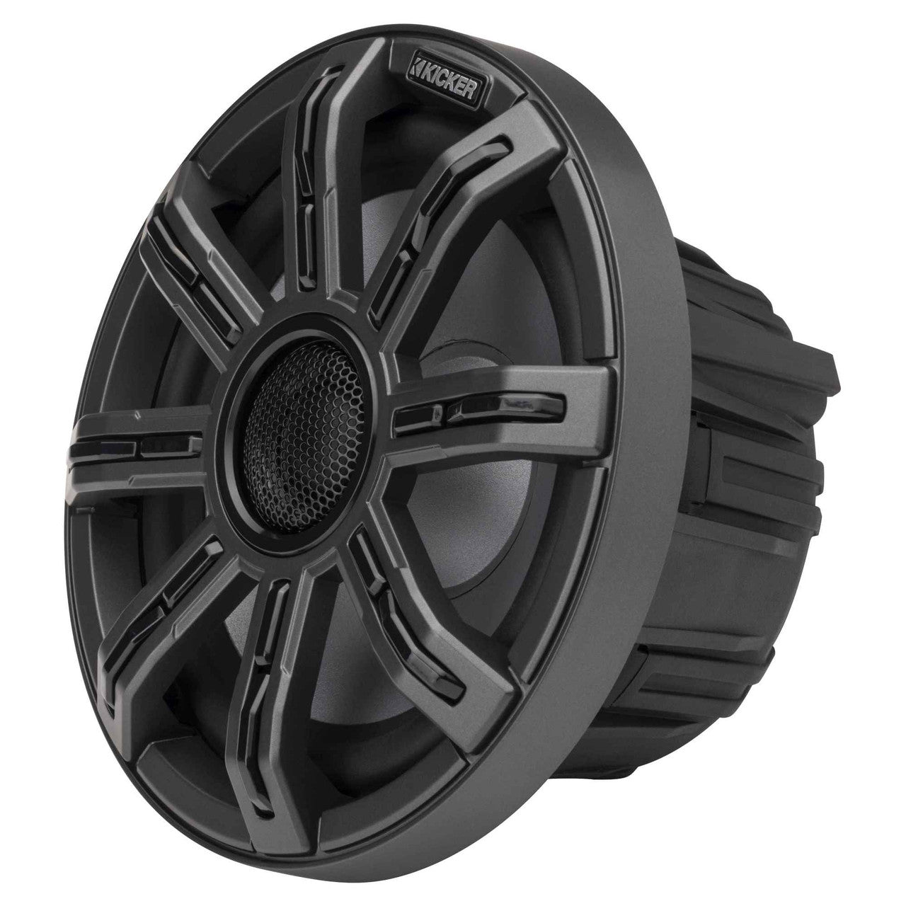 Kicker MSC8 | 2-way 8" marine speakers with RGBW LED lighting