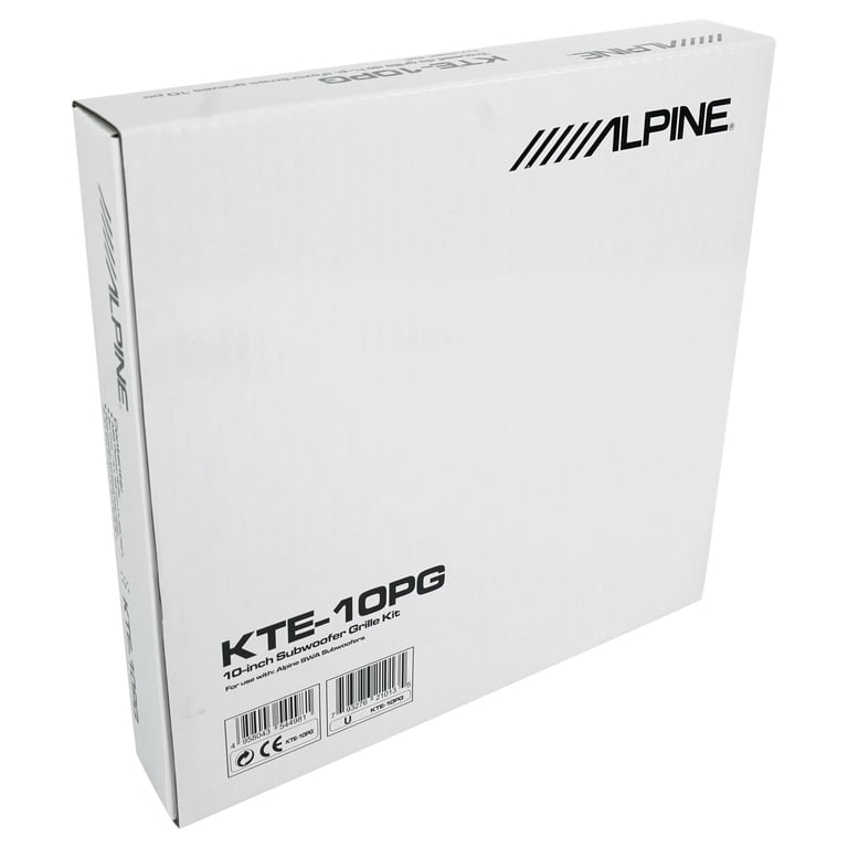 Alpine KTE-10PG | 10" Protective Subwoofer Grille for Alpine SWA-10S4 Subwoofers