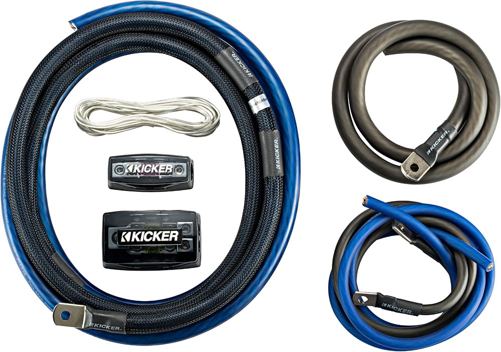 Kit de alimentación de 2 canales Kicker 1/0 AWG