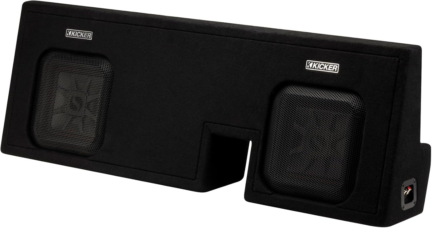 Kicker 51KTDL7T102 Cajón para Toyota Tacoma Cabina Doble (2005-2023)