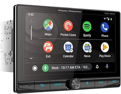 Power Acoustik CPAA-70D10F Car Stereo - Apple CarPlay & Android Auto Head Unit