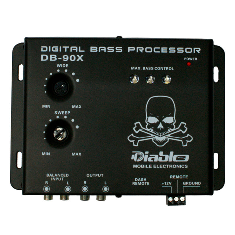 Diablo DB-90X | Procesador digital de bajos para audio de automóvil