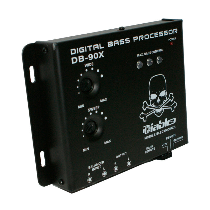 Diablo DB-90X | Procesador digital de bajos para audio de automóvil