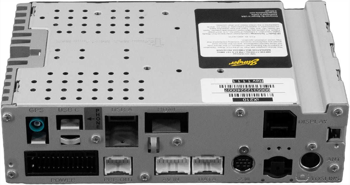 Radio multimedia de infoentretenimiento Stinger IX210-NAV HORIZON10 (IX210) de 10,1 pulgadas para usar ÚNICAMENTE con kits SR/SRK. Incluye tarjeta de navegación iGO.
