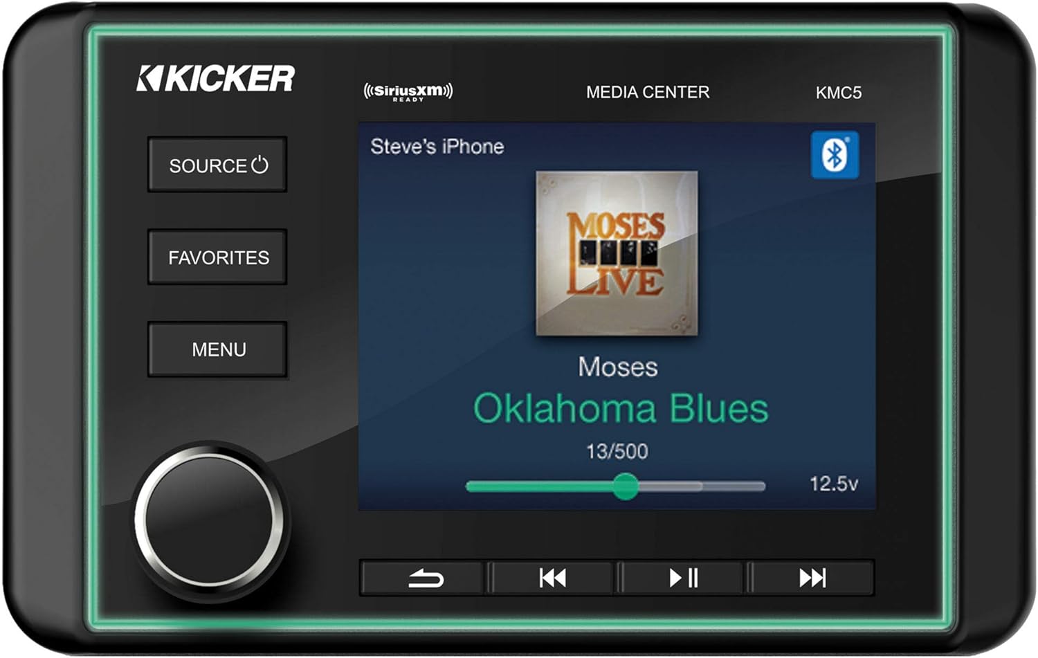 Kicker 46KMC5 | Centro multimedia marino premium KMC5