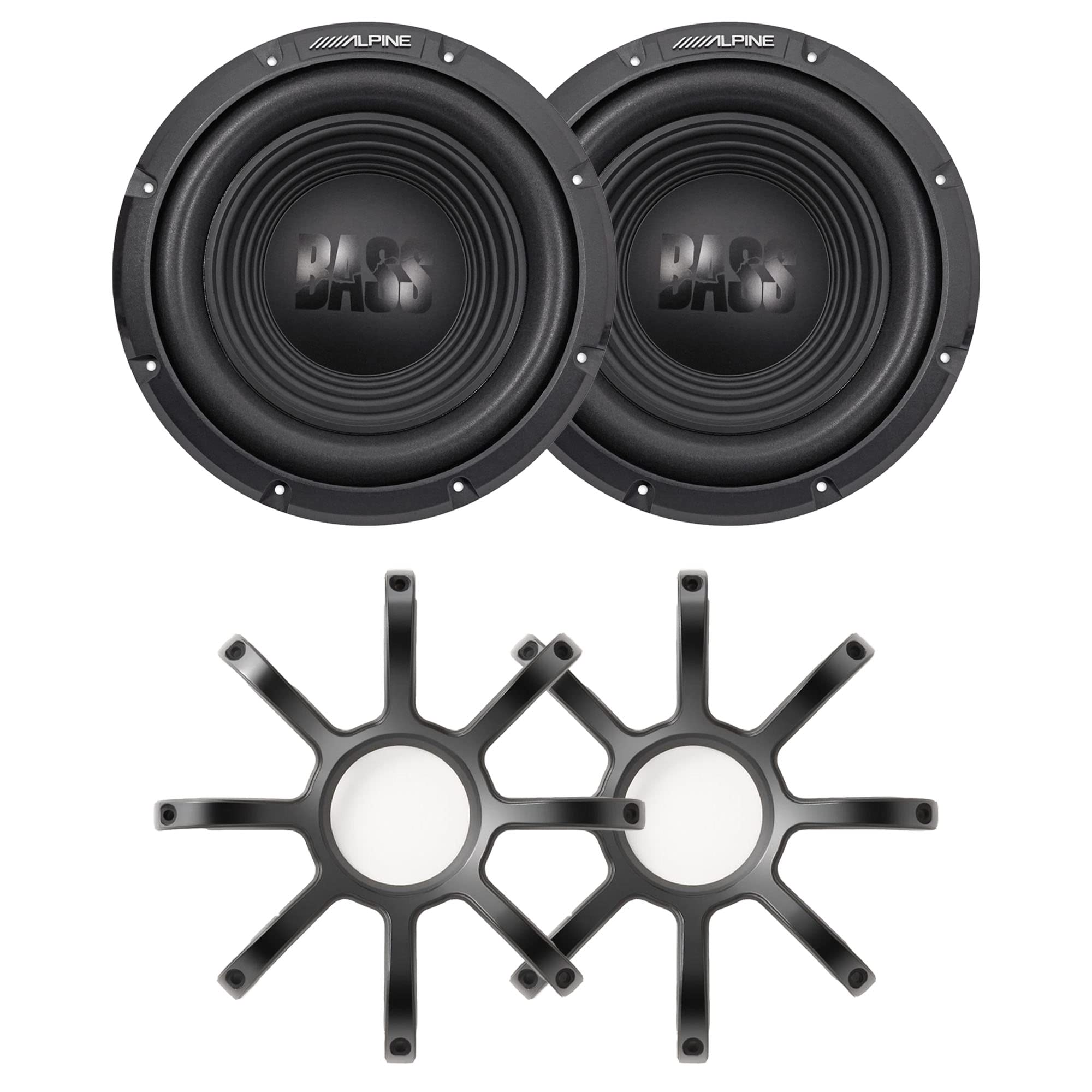 Alpine KTE-12PG | 2" Grill Compatible with Bass Line Subwoofers