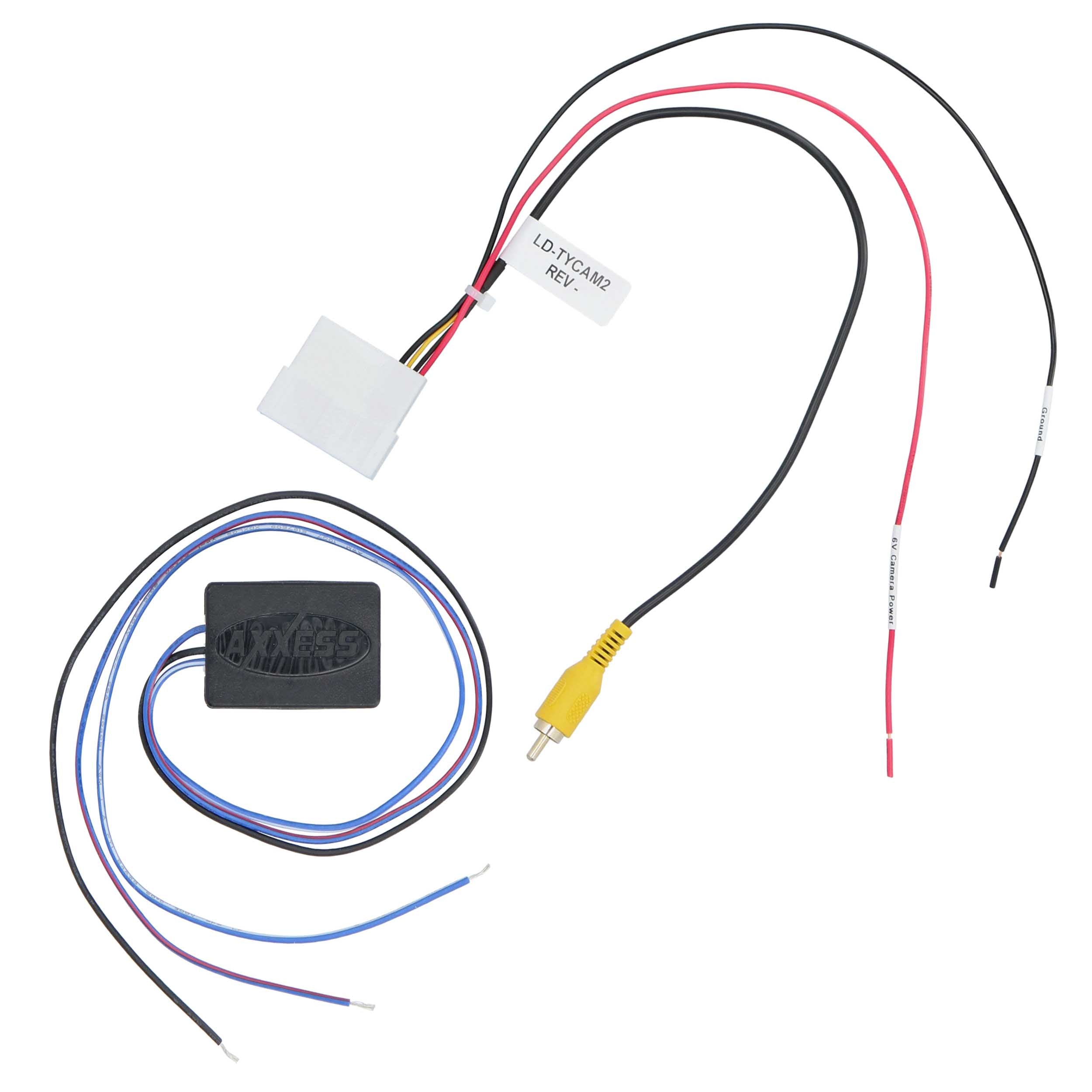 Metra AXBUCH-TYCAM26V | CABLEADO DE RETENCIÓN DE CÁMARA DE MARCHA ATRÁS PARA MODELOS SELECCIONADOS DE TOYOTA 2006-2013
