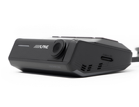 Alpine DVR-C320R | Paquete de cámaras para salpicadero prémium con visión nocturna HD de 1080p (delantera + trasera) con asistencia a la conducción integrada