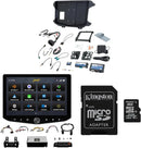 Radio multimedia de infoentretenimiento Stinger IX210-NAV HORIZON10 (IX210) de 10,1 pulgadas para usar ÚNICAMENTE con kits SR/SRK. Incluye tarjeta de navegación iGO.