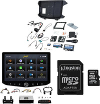 Radio multimedia de infoentretenimiento Stinger IX210-NAV HORIZON10 (IX210) de 10,1 pulgadas para usar ÚNICAMENTE con kits SR/SRK. Incluye tarjeta de navegación iGO.
