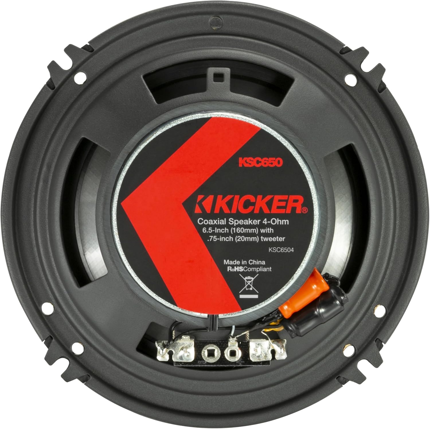 Kicker 51KSC6504 Altavoces coaxiales de 6.5"