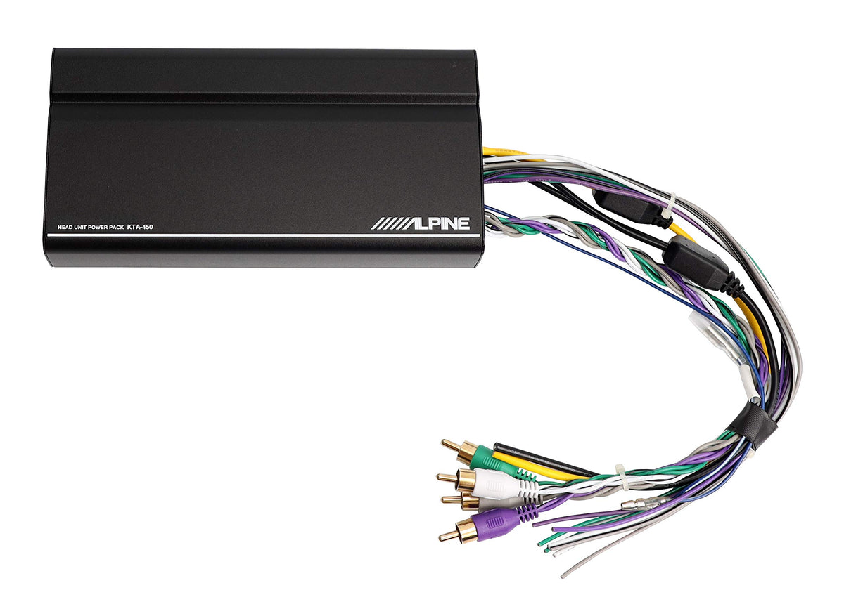 Alpine KTA-450 | Compact 4-channel car amplifier