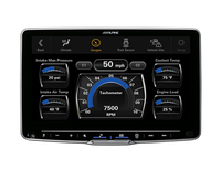 Receptor multimedia digital Alpine ILX-F509 Halo9 con pantalla HD de 9 pulgadas y reproducción de audio de alta resolución