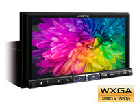 Alpine ILX-507 7-inch Digital Multimedia Receiver with HD Display and Hi-Res Audio Playback