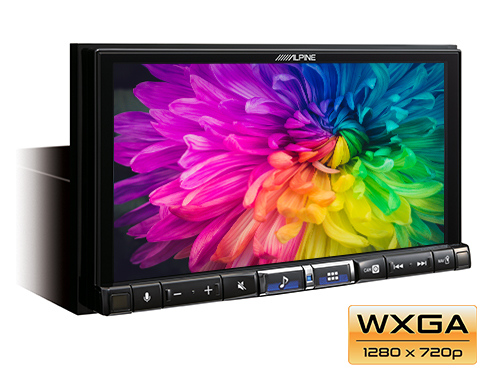 Alpine ILX-507 7-inch Digital Multimedia Receiver with HD Display and Hi-Res Audio Playback