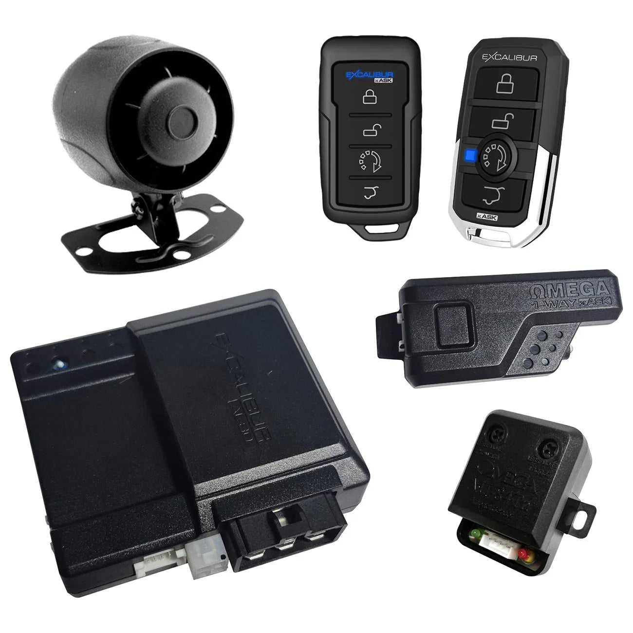 Excalibur AL-1680 | Arranque remoto, seguridad y entrada sin llave unidireccional