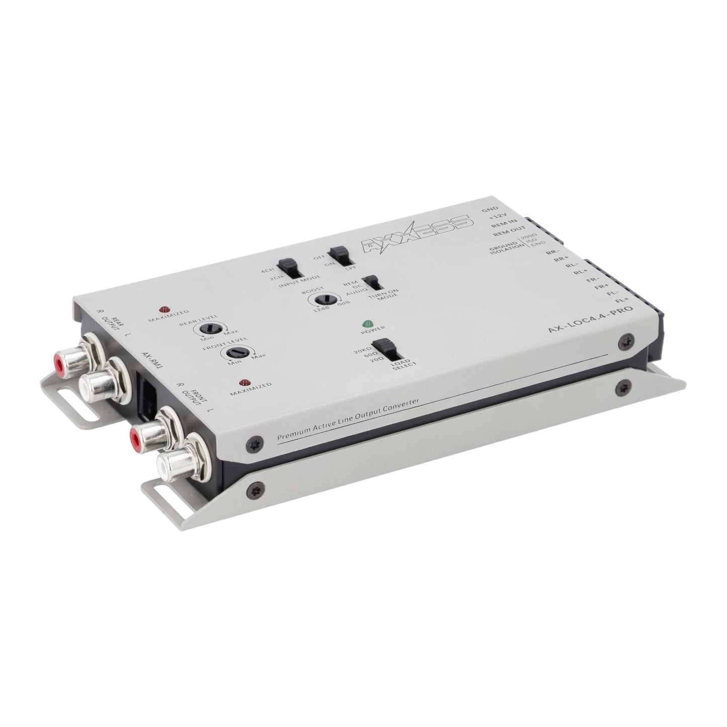 Metra AX-LOC4.4-PRO | 4CH Active Line Output Converter with Bass Boost