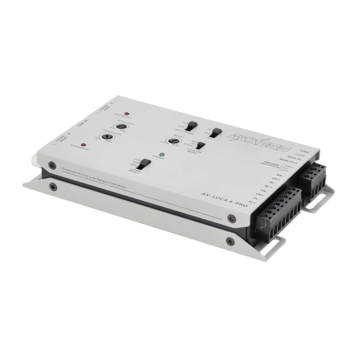 Metra AX-LOC4.4-PRO | 4CH Active Line Output Converter with Bass Boost