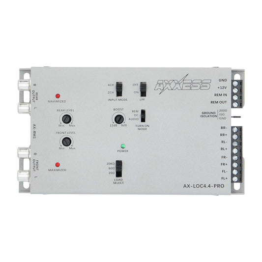 Metra AX-LOC4.4-PRO | 4CH Active Line Output Converter with Bass Boost