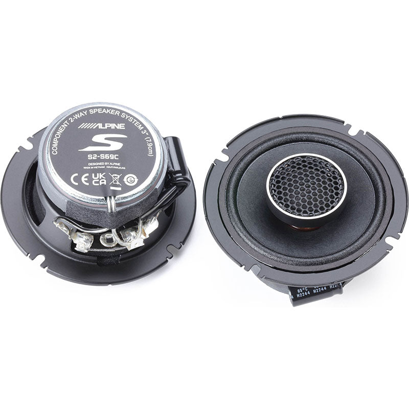 Alpine S-S69C | S-Series 6"x9" component speaker system