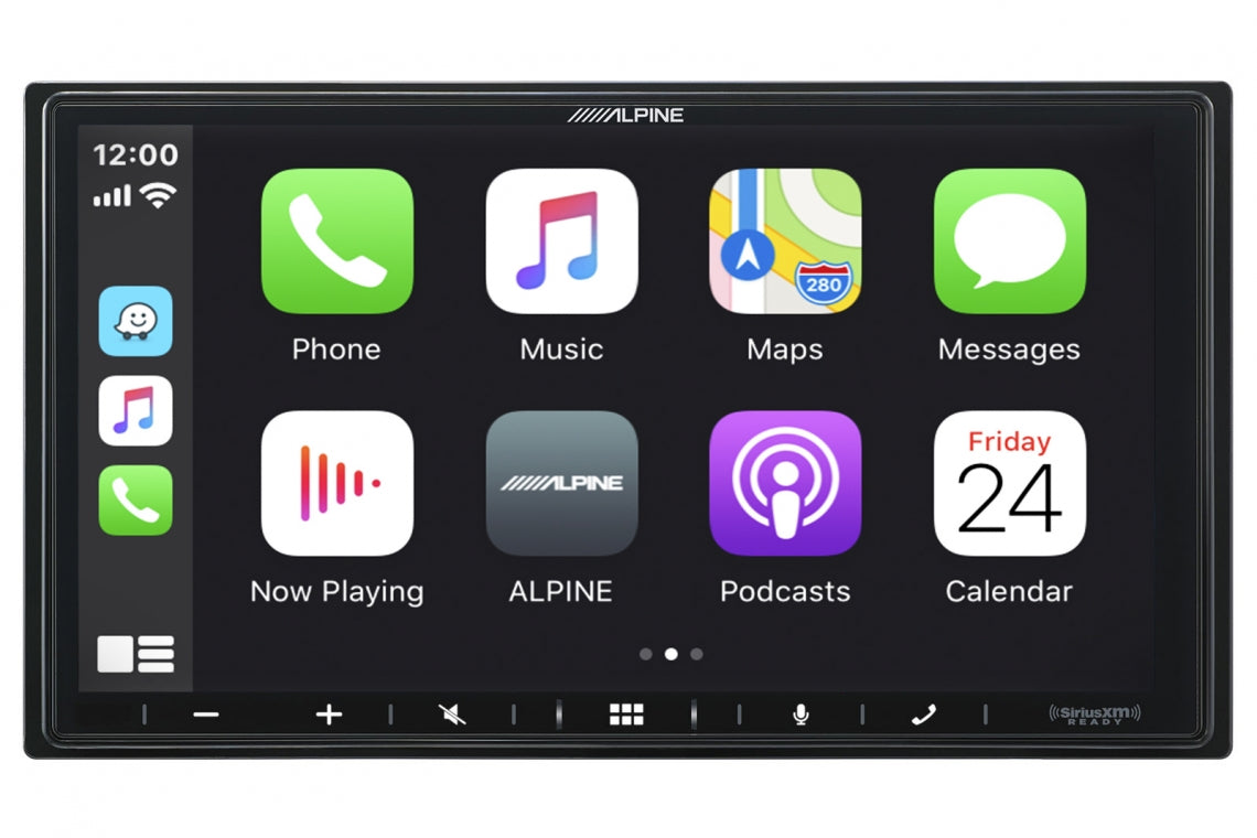Alpine ILX-W650  7-Inch Shallow-Chassis Multimedia Receiver with PowerStack