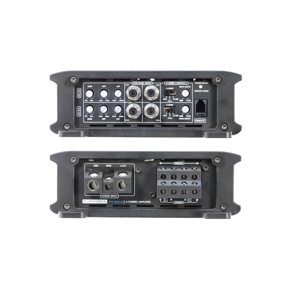EUPHORIA FX125.4 Class AB 4 Ch Amplifier