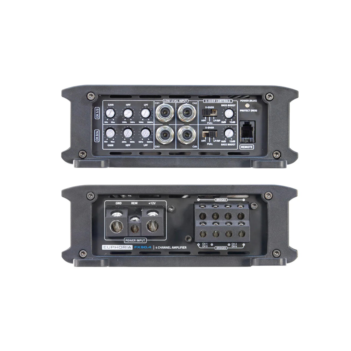 EUPHORIA FX90.4 : Class AB 4 Ch Amplifier