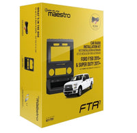 Maestro KIT-F150 / Kit de tablero y T-Harness para camionetas Ford F150 2013-2014 con pantalla de 4.3"