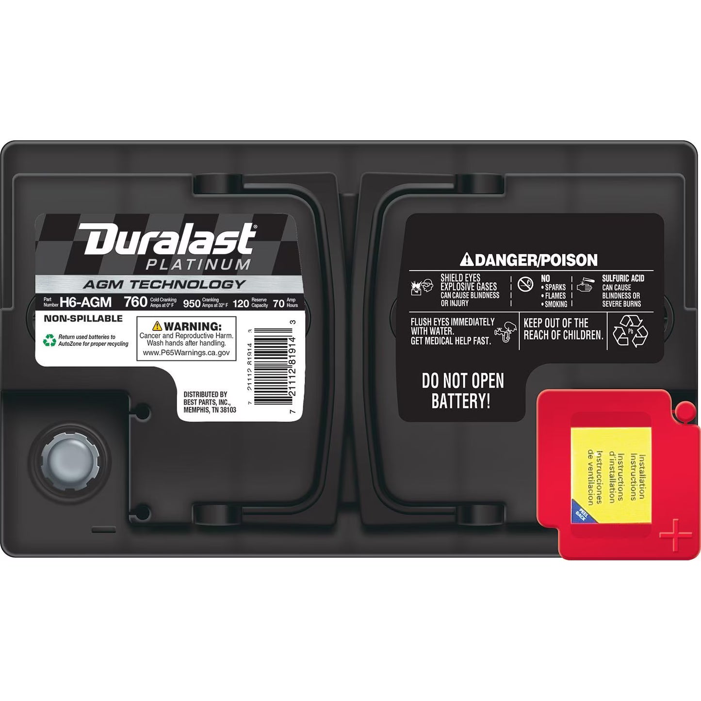 Duralast Battery H6-AGM