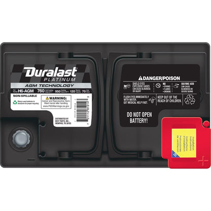 Duralast Battery H6-AGM