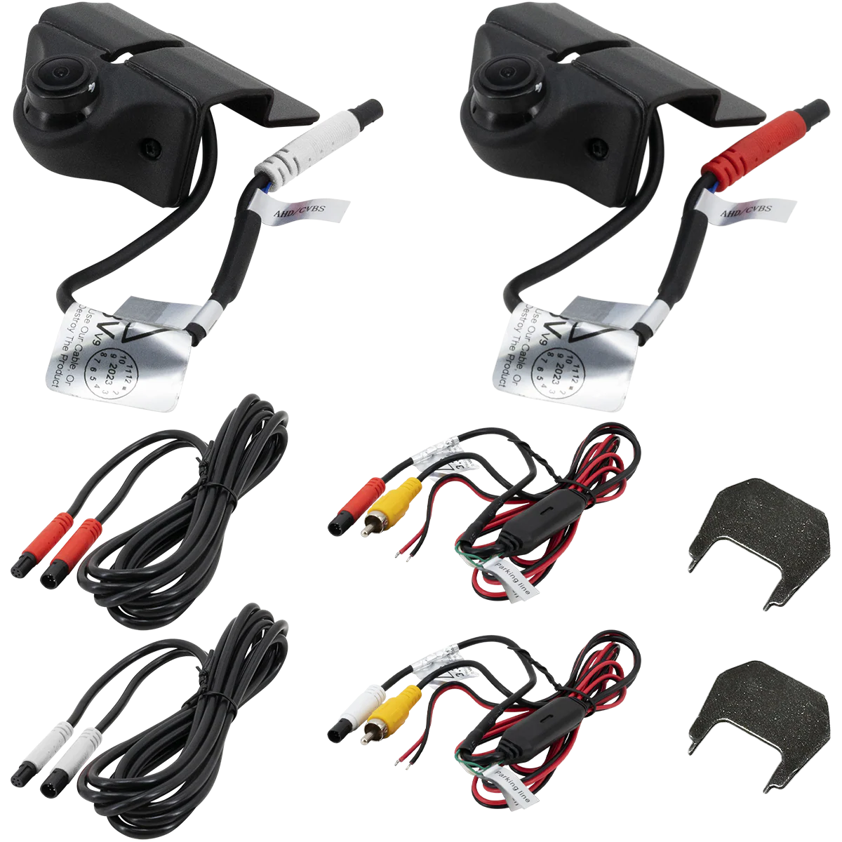 Stinger HDBJK JEEP JK KIT DE CÁMARA DOBLE PARA PUNTO CIEGO DE VISTA LATERAL