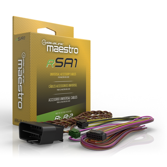 Idatalink Maestro RSA1  HRN-RR-SA1 | Maestro SA1 Hardwired Installation Harnesses
