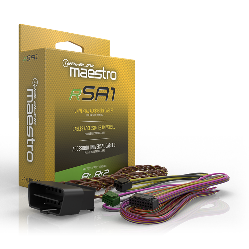 Idatalink Maestro RSA1  HRN-RR-SA1 | Maestro SA1 Hardwired Installation Harnesses