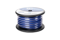 Nemesis NM-0/50BL | Cable de alimentación azul de calibre 0 y 50 pies. Flexible, duradero, para cableado de audio de coche de alto rendimiento.
